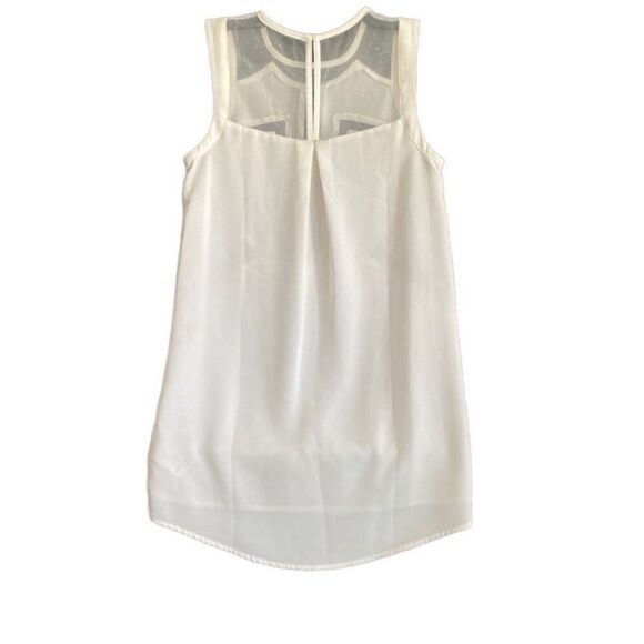 Urban Outfitters Silence & Noise  Bailey Sheer Cutout White Mini Dress. Size XS. - Picture 8 of 12
